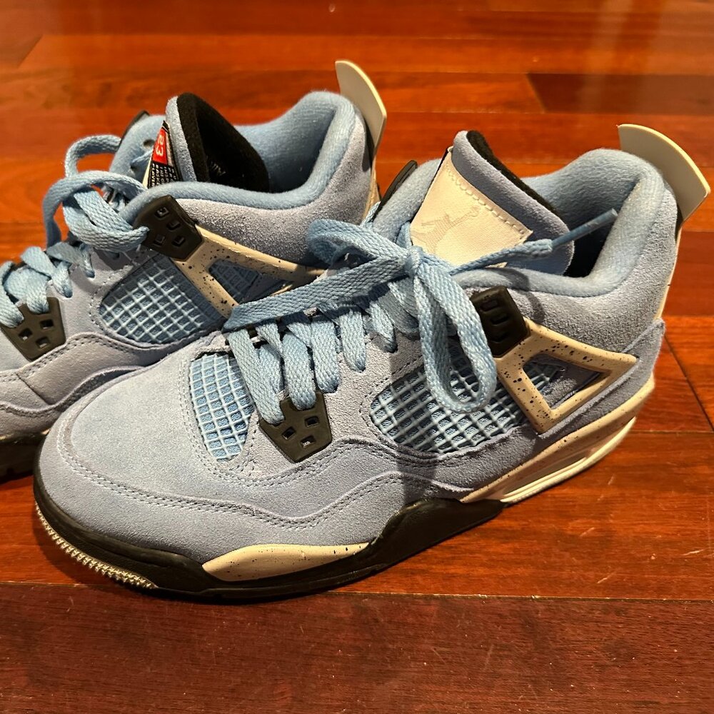 JORDAN Blue High-Top Sneakers Boys 6Y